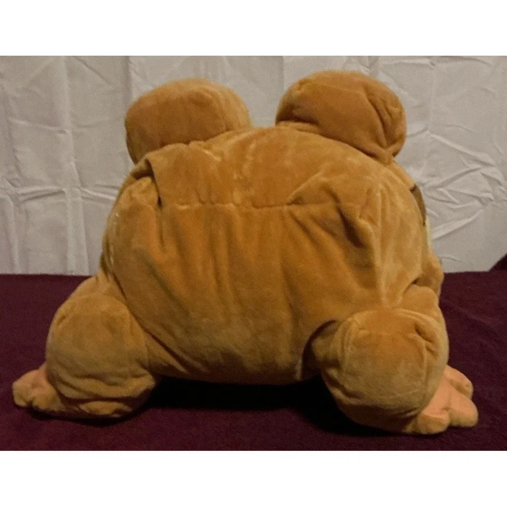 Minecraft Frog Pillow Buddy Plush stuffed Tan brown 2022 Mojang